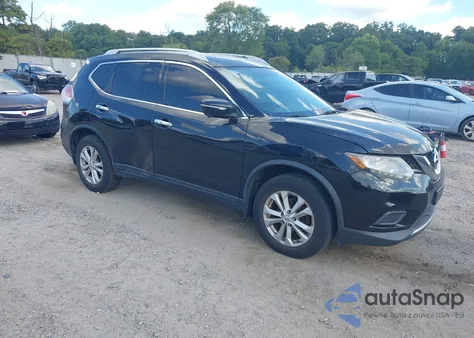2015 Nissan Rogue Sv z USA, uszkodzony, nr VIN KNMAT2MV2FP501288